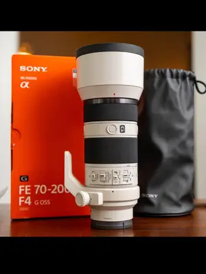 Sony FE 70-200 mm F4 G OSS - téléobjectif Full Frame en excellent état - Miniature 4