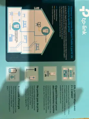 Kit 2 adaptateurs CPL TP-Link TL-PA8015P - Miniature 3
