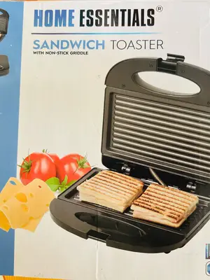 Appareil à croque-monsieur compact Home Essentials - Miniature 2