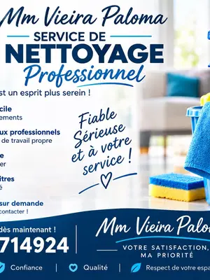 Services de nettoyage pour maisons, appartements et bureaux, réguliers ou ponctuels