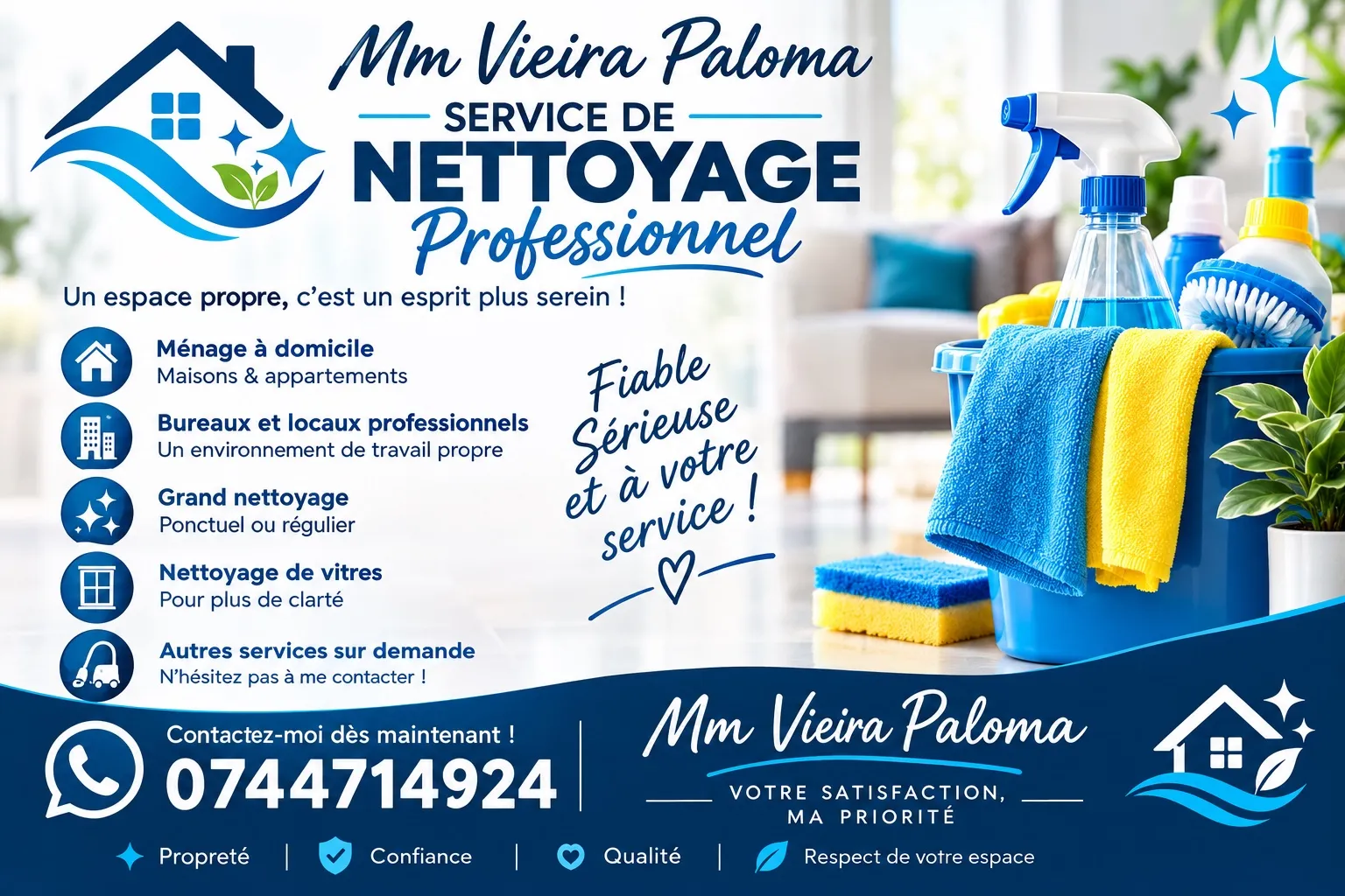 Services de nettoyage à domicile - Maisons, appartements, bureaux - Photo 1