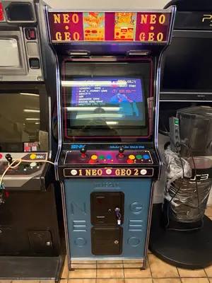 Borne d’arcade SNK Neo Geo authentique en très bon état, CRT révisé - Miniature 2
