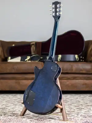 Gibson Custom Shop Les Paul 2009, finition Paon Figuré, manche en C, 22 frettes - Miniature 2