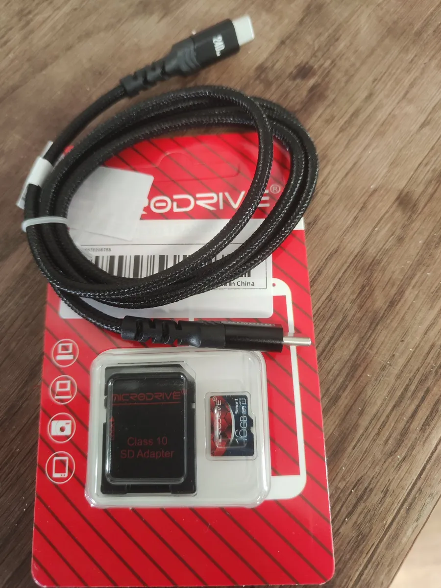 Carte SD 16Go + Câble USB-C 240W neufs - Photo 1