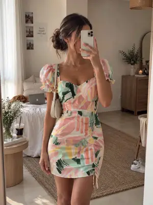 Robe à motif taille 38 - Très bon état
