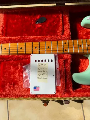 Guitare Fender Stratocaster Special Edition Surf Green (2003/2004) - Miniature 3