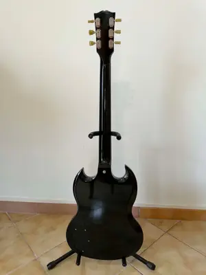 Gibson SG Standard Ebony USA 2011 avec étui et documents, excellent état - Miniature 2