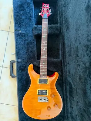 Guitare PRS Custom 24 10-Top USA de 1997, finition Vintage, Birds et étui - Miniature 4