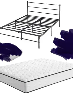 Lit 160 + matelas  - Miniature 2