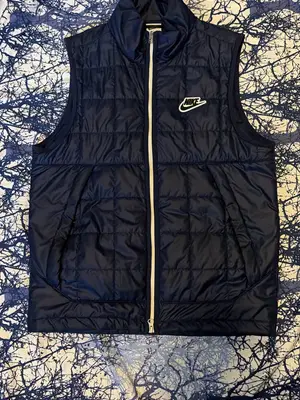 Doudoune sans manches Nike bleu marine taille L