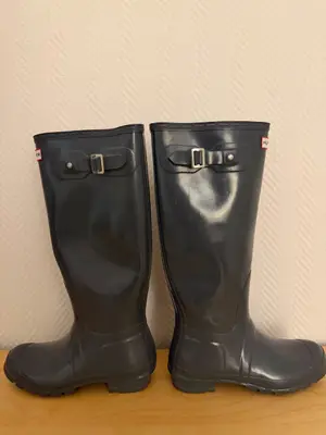 Bottes Hunter Original Gloss noires T. 40/41 - Miniature 2