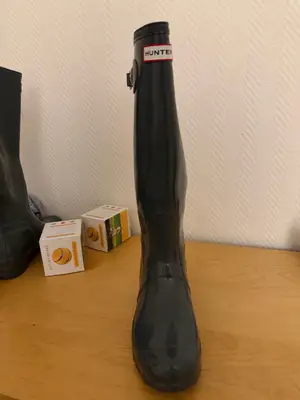 Bottes Hunter Original Gloss noires T. 40/41 - Miniature 5