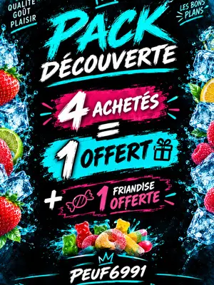 Puffs 16K et 42K avec différents arômes - Miniature 2