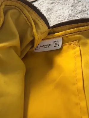Sac Lancel Roland-Garros 2022 en toile, porte-documents aux détails en cuir - Miniature 2