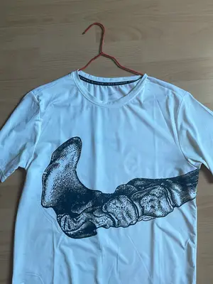 T-shirt Nike homme blanc taille L