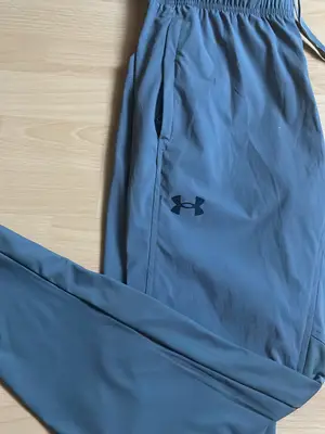 Pantalon de sport Under Armour Hybride homme gris avec taille élastique - Miniature 2