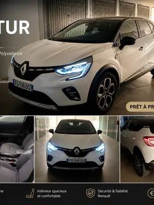 Renault Captur II 2020 Diesel 115ch Automatique 130000km