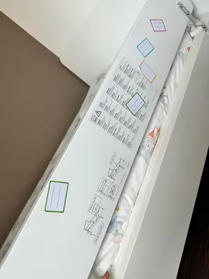 Lit enfant extensible IKEA avec matelas - Miniature 3