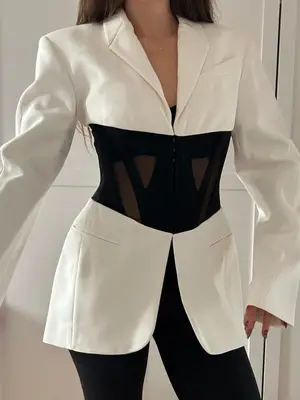 Veste MUGLER neuve tendance avec étiquette - Miniature 2