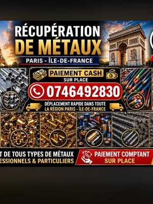 Achat de cuivre, laiton, câbles et ferraille dans toute la France