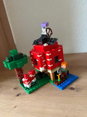 LEGO Minecraft Maison Champignon - Sans notice