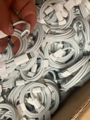 Chargeur iPhone Apple Lightning USB-C 1m - Miniature 3