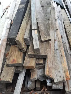 Important lot de bois de construction – Idéal terrasse, plancher, charpente ou bricolage