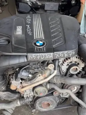 Moteur BMW X5 40d 3.0d xDrive 2010, 6 cylindres, code N57D30B