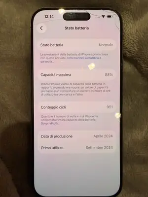 iPhone 15 Pro, 256GB.parfaitement fonctionnel, batterie à 88 % - Miniature 2