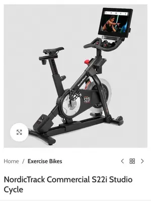Vélo d'appartement électrique connecté - Très bon état