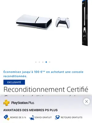 PlayStation 5 Reconditionnée