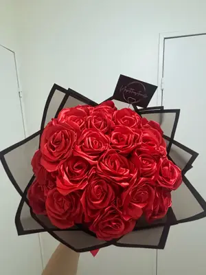 Bouquet de 30 roses rouges