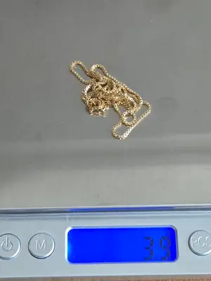 Chaîne or 18 carats 750 - 3,9g - Excellent état - Miniature 3