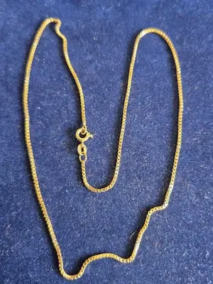 Chaîne or 18 carats 750 - 3,9g - Excellent état