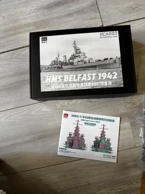Kit d’amélioration CH-A Model HCAD03 pour HMS Belfast 1942 au 1/350, neuf
