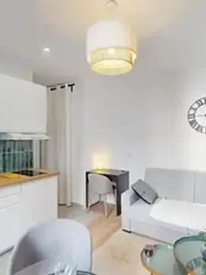 Appartement meublé de type studio de 21 m²