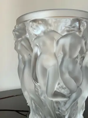 Vase Bacchantes René Lalique (Cristal clair) - Miniature 2