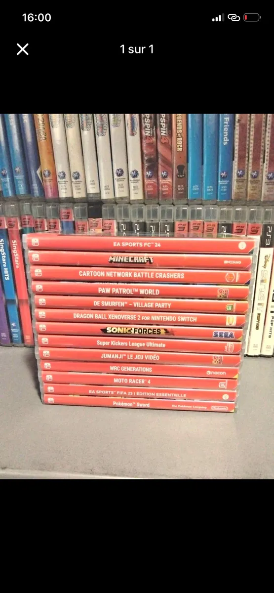 Lot de jeux Nintendo Switch - Photo 1