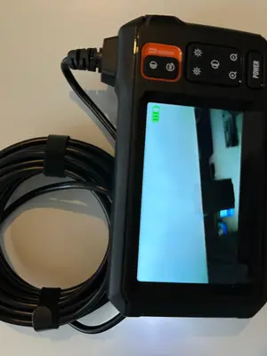 Caméra endoscopique 2 lens industrielle neuve Cable 5m