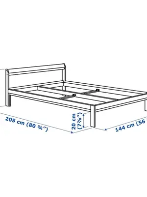 Ensemble lit complet 140x180 Ikea - 3 mois - Miniature 2