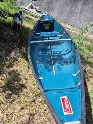 Canoë Coleman RAM-X 13 + Pagaies - Miniature 3
