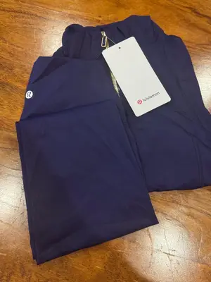 Ensemble Lululemon veste et legging bleu