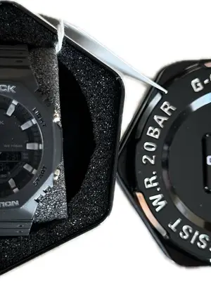 Casio G-SHOCK GA-2100-1A1 All Black CasiOak - Miniature 2