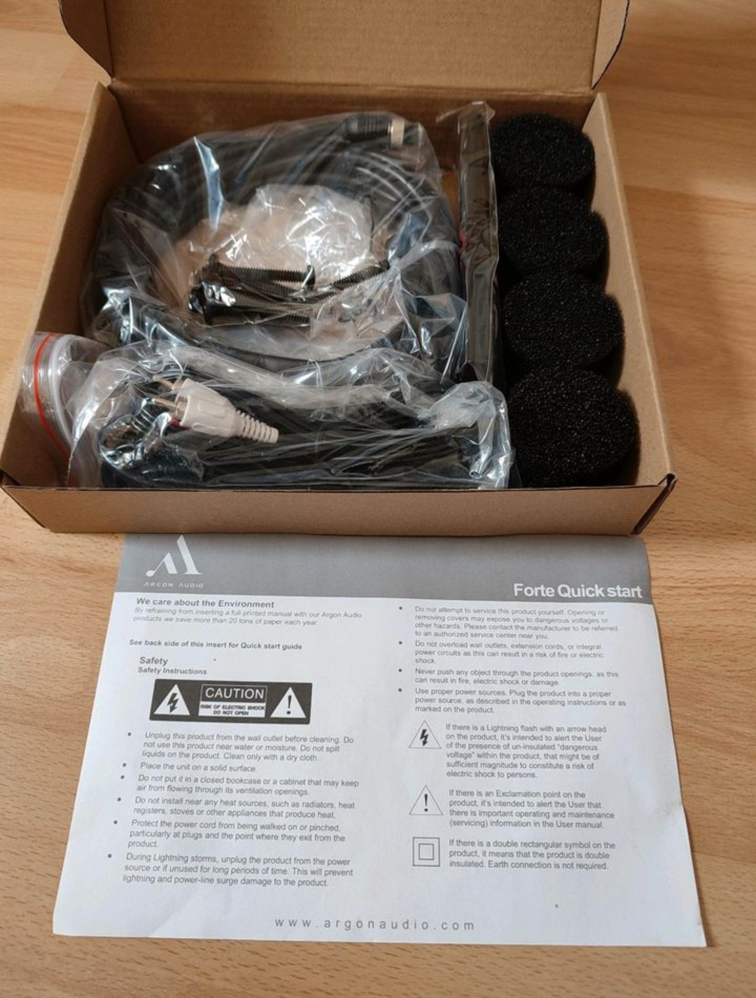 Standboxen Argon Forte A55