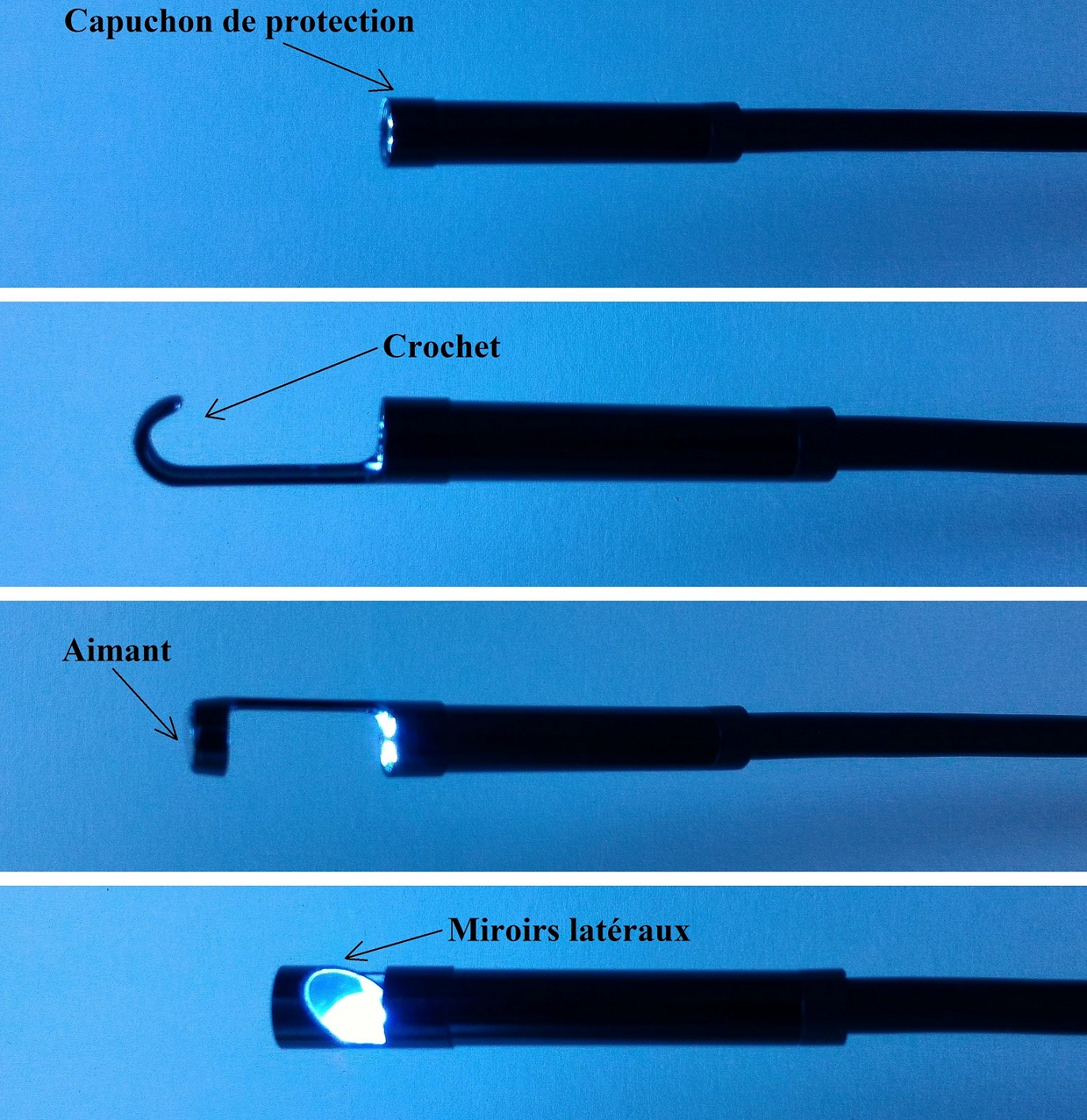 Location endoscope - caméra de canalisation 10 mètres