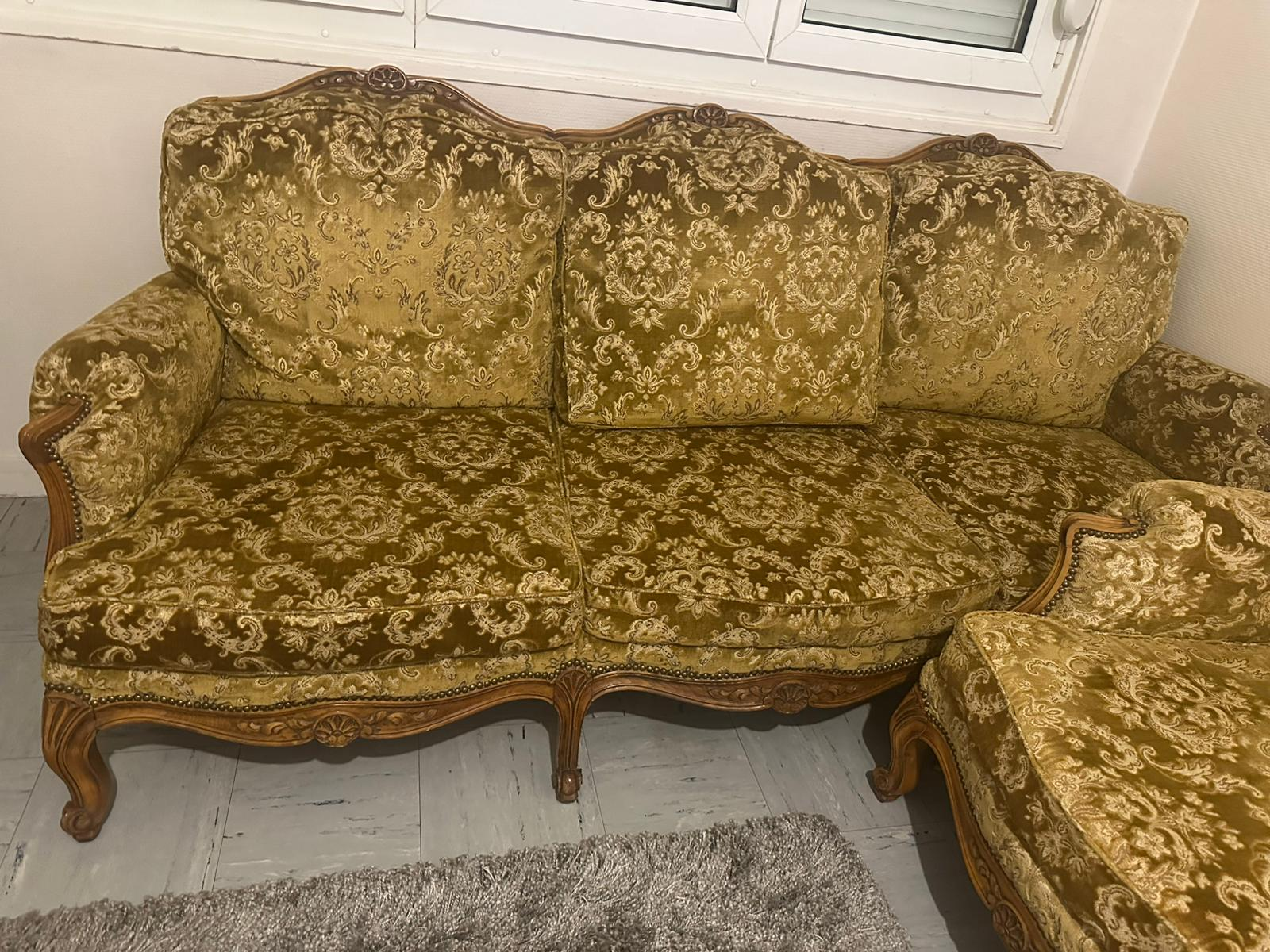 Fauteuil Lorraine pour salon - Miniature 6