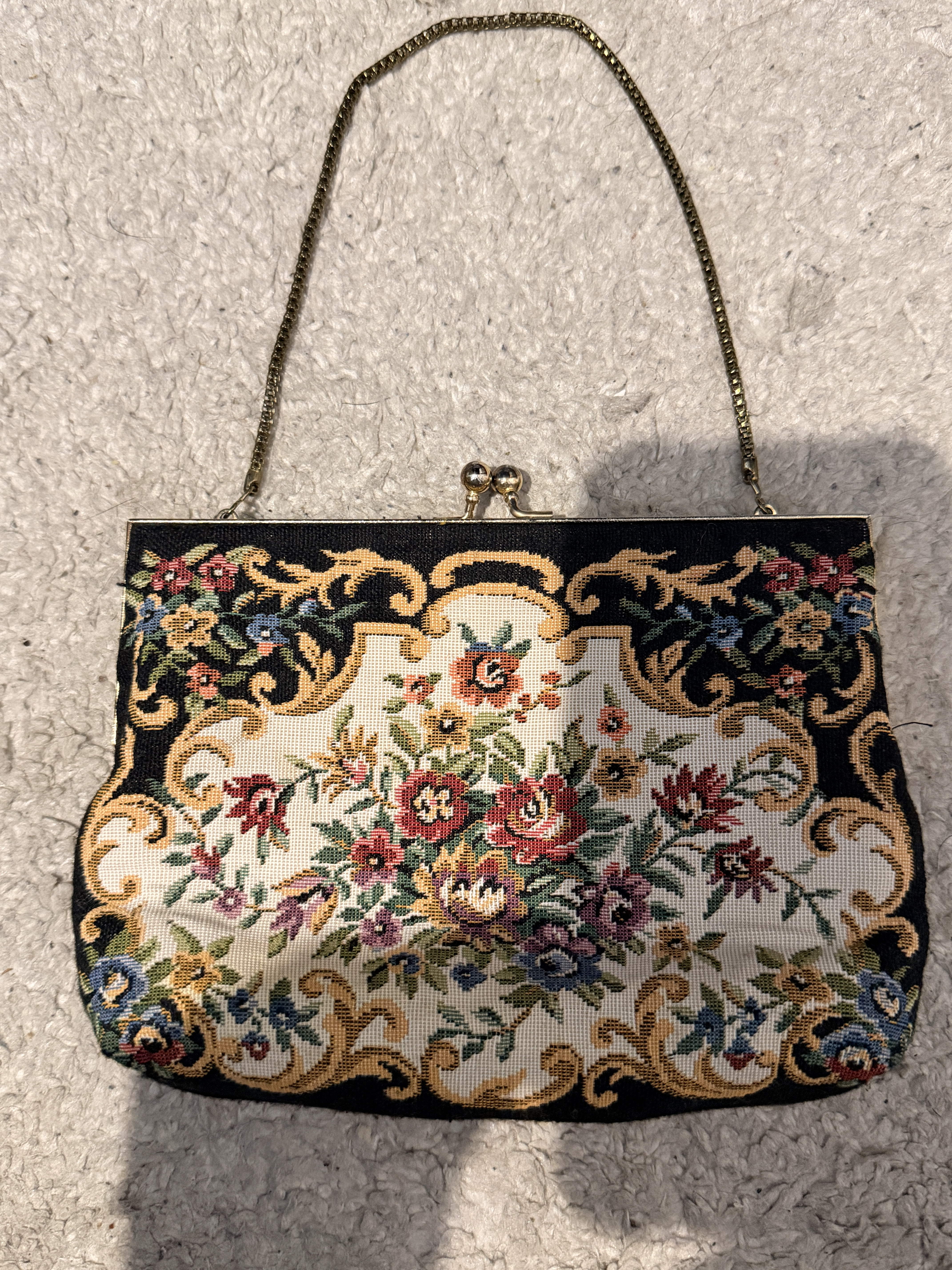 Sac à main ancien pour femme, style vintage