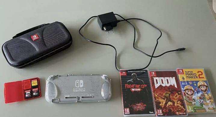 Nitendo switch à vendre avec des jeux - Miniature 2