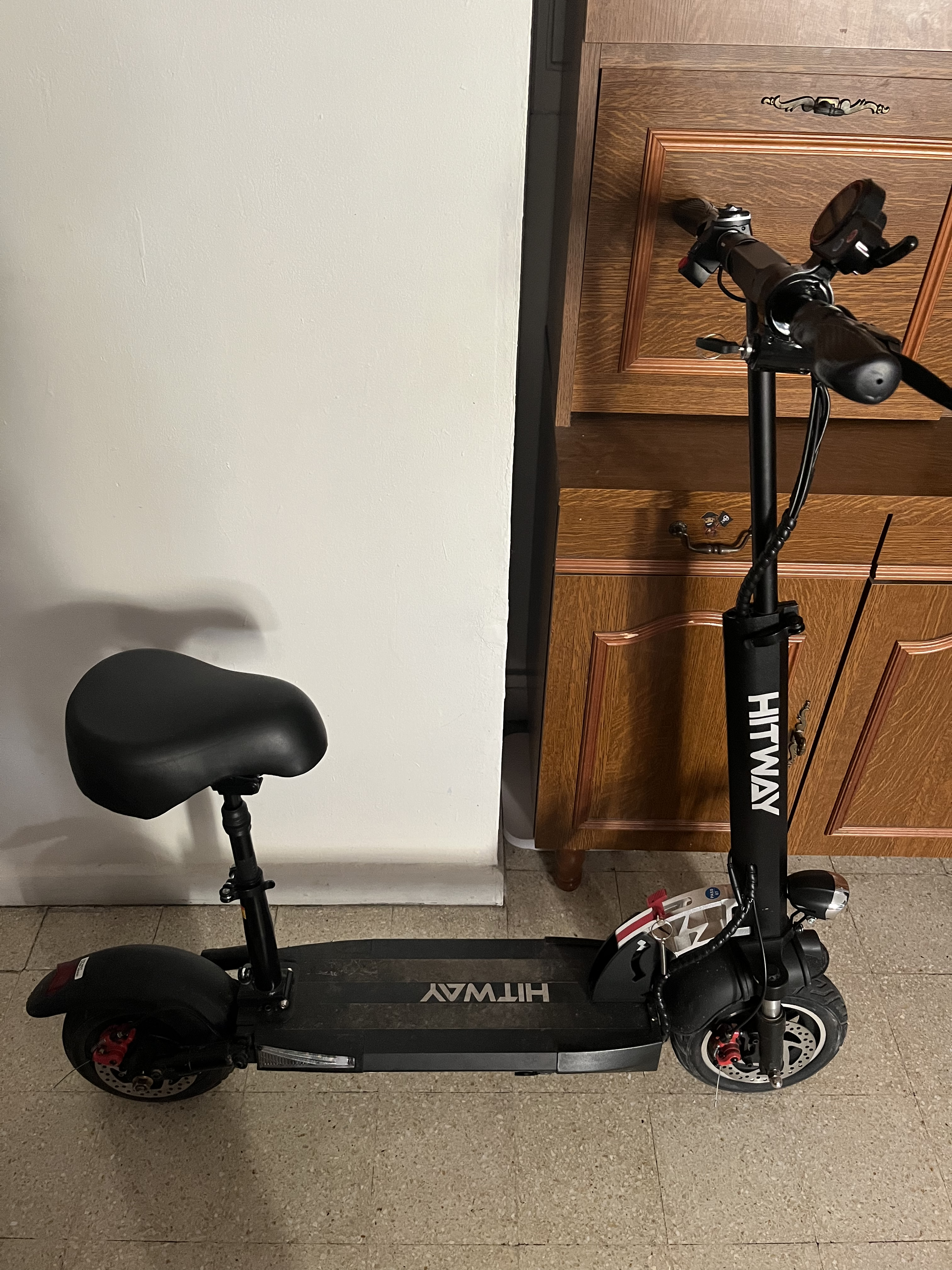 Trottinette électrique Hitway adulte avec siège amovible