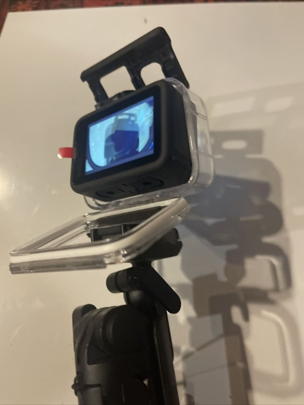 Caméra d'action noire GoPro Hero 10 avec extras
Environ